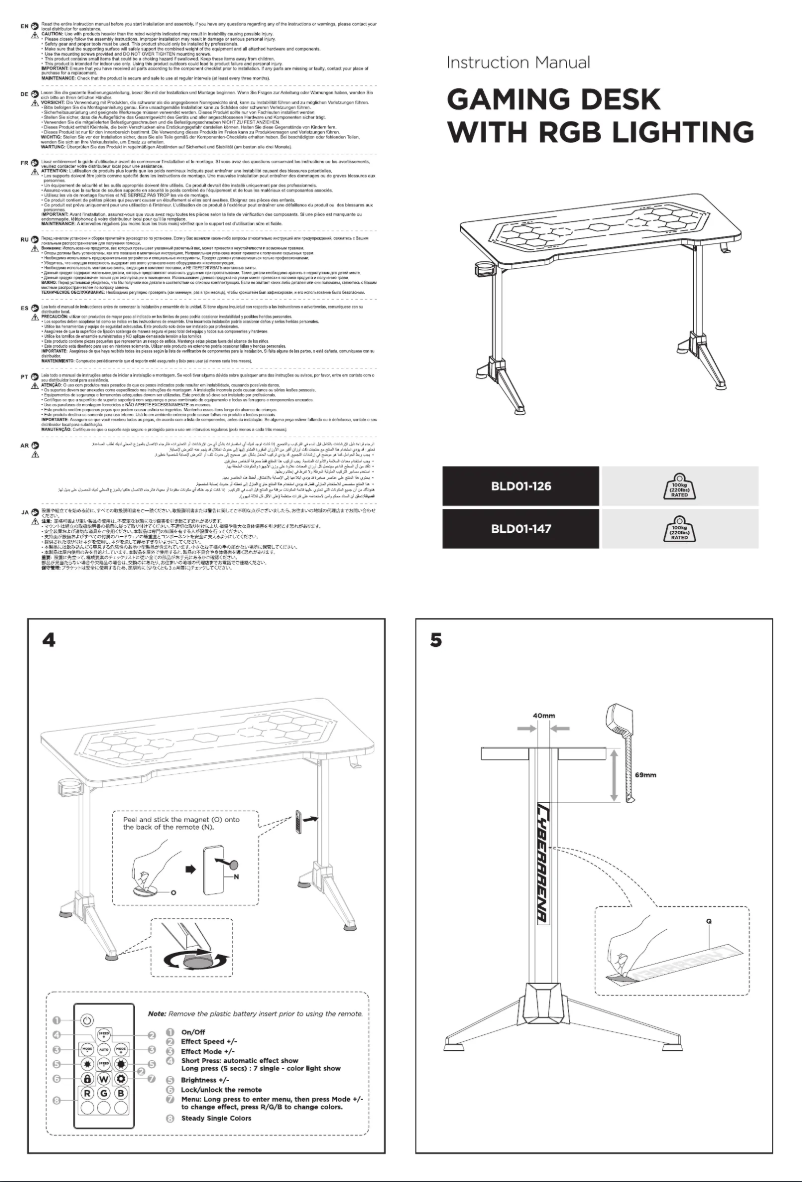 Image de la première page du manuel de l'appareil IB-GD112