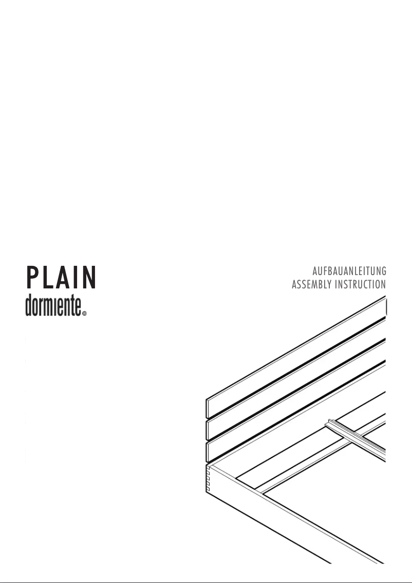 Página 1 del manual Manual de usuario Dormiente Plain
