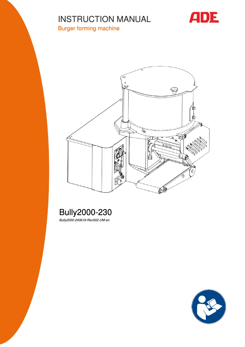 Page 1 de la notice Manuel utilisateur ADE Bully2000-240618