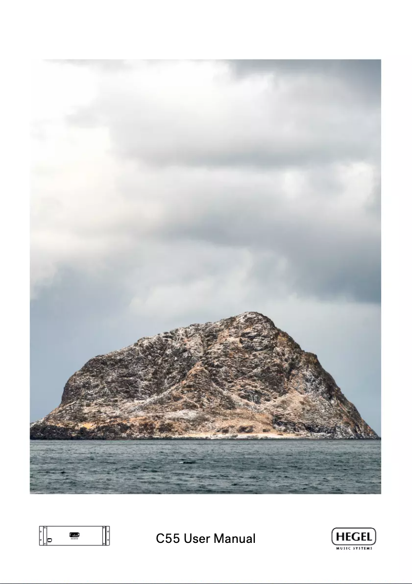 Page 1 de la notice Manuel utilisateur Hegel C54