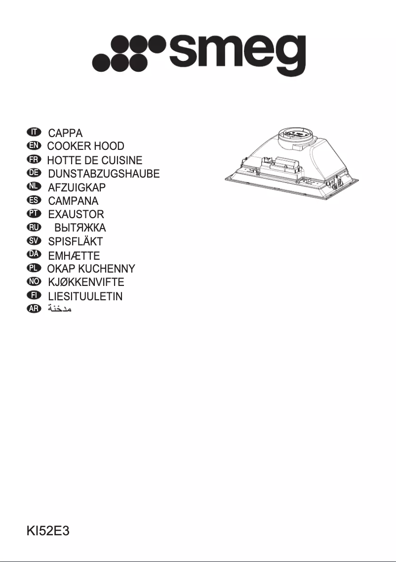 Page n°1 - Manuel utilisateur Smeg KI52E3
