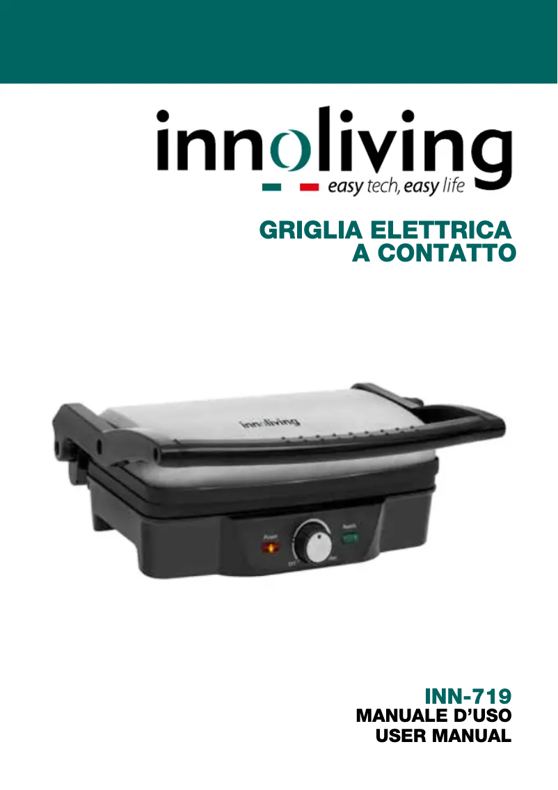 Page n°1 - Manuel utilisateur Innoliving INN-719