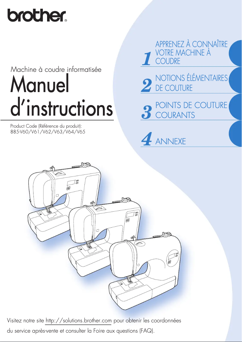 Image de la première page du manuel de l'appareil FS100