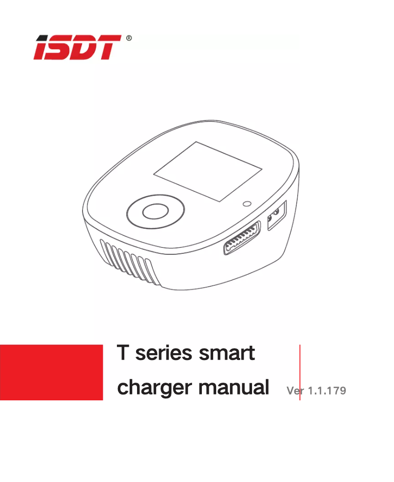 Page n°1 - Manuel utilisateur ISDT T6