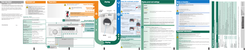 Page 1 de la notice Manuel utilisateur Siemens WT45W237EE