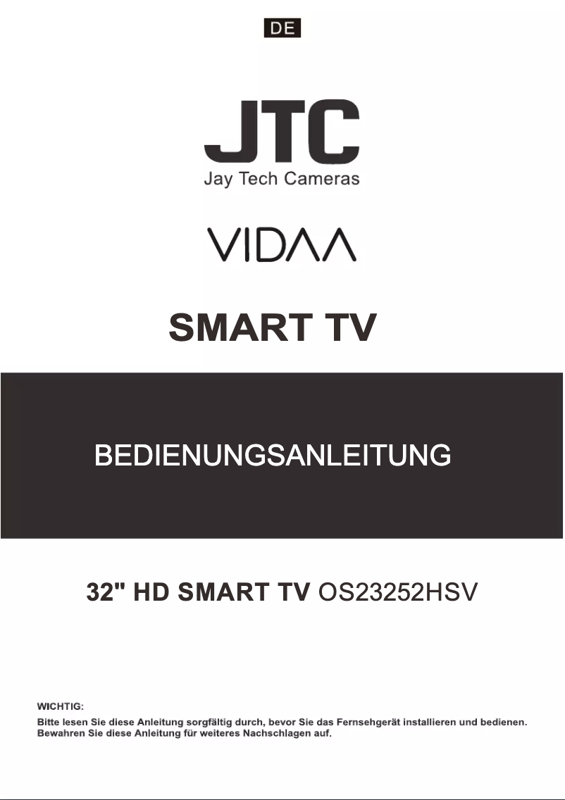 Image de la première page du manuel de l'appareil OS23252HSV