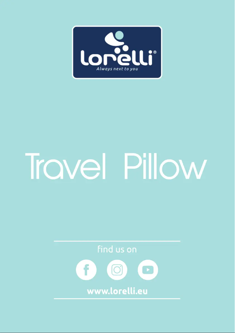 Page 1 de la notice Manuel utilisateur Lorelli Travel Pillow