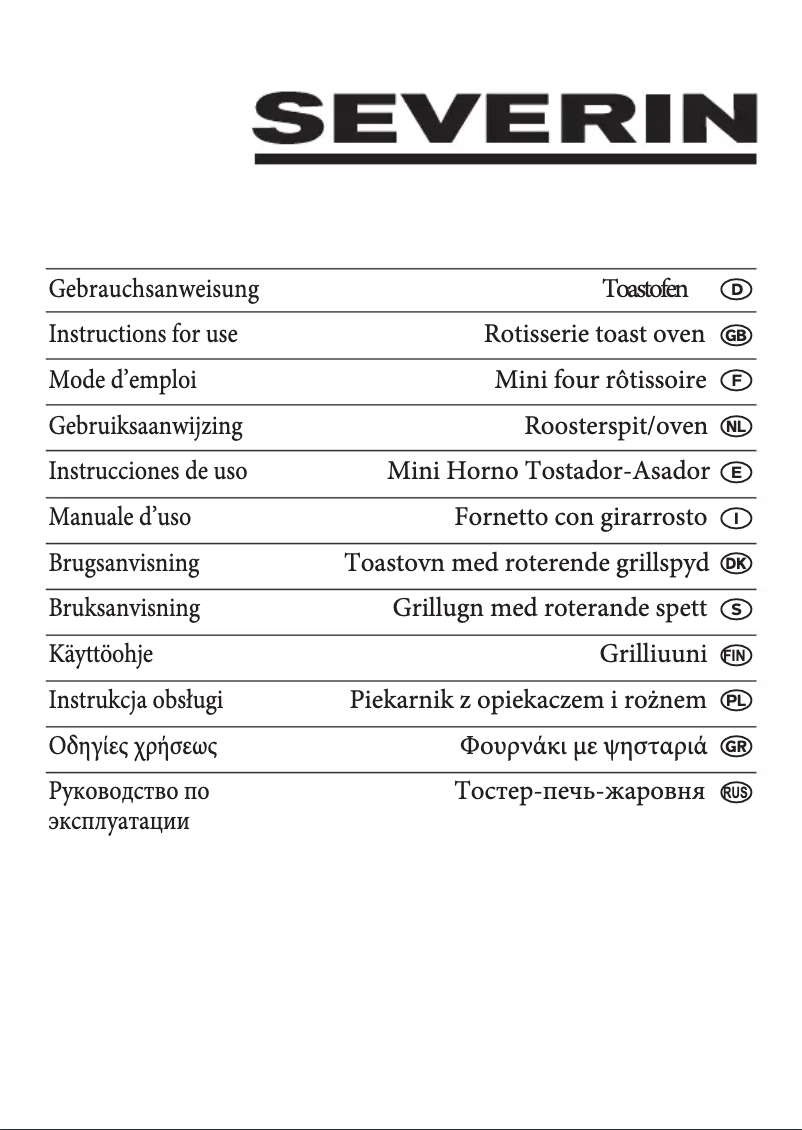 Image de la première page du manuel de l'appareil TO 2036
