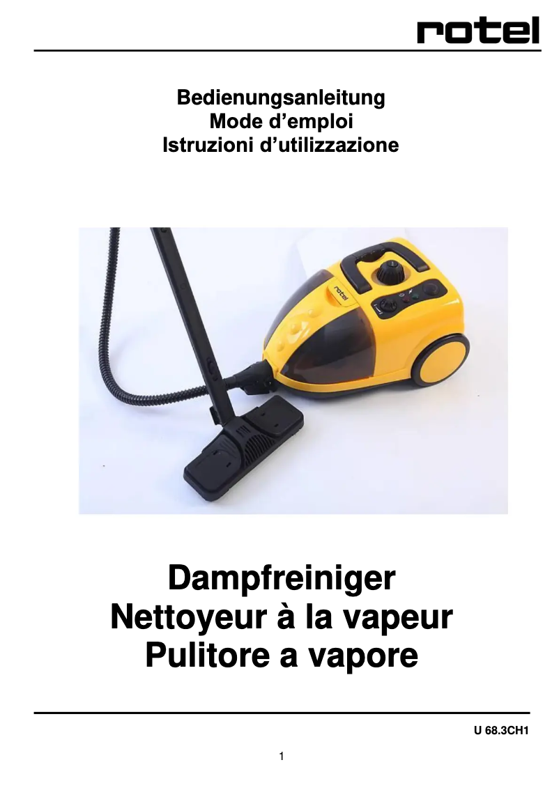 Image de la première page du manuel de l'appareil Power-Vap 683