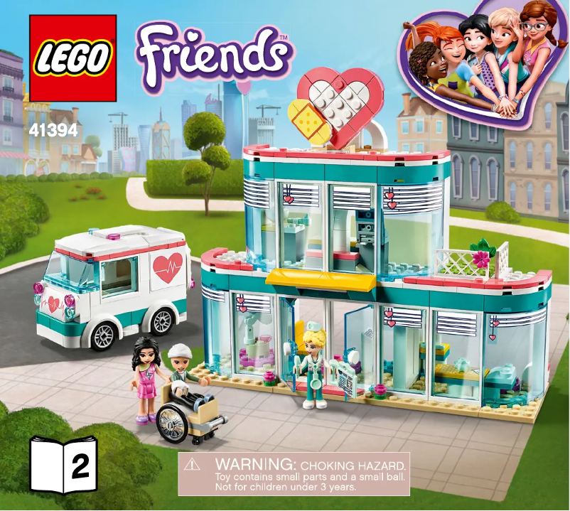 Page n°1 - Manuel utilisateur Lego Friends 41394