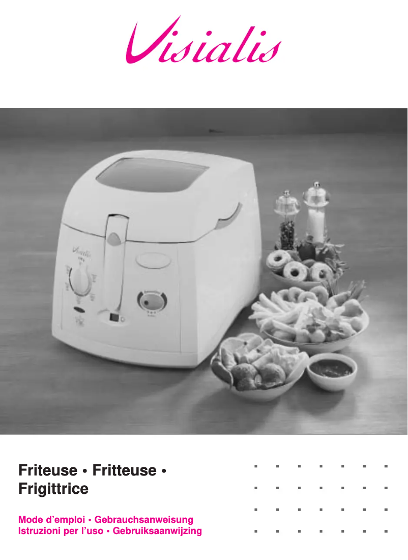 Page n°1 - Manuel utilisateur Tefal 6179 Visialis