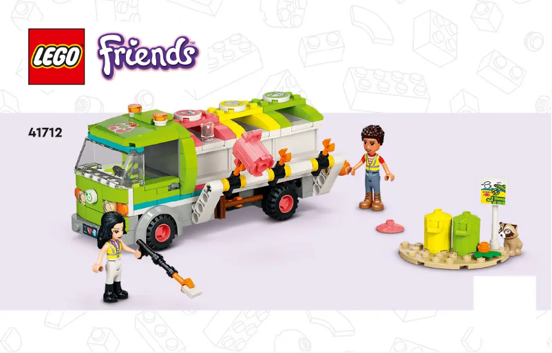 Page n°1 - Manuel utilisateur Lego Friends 41712