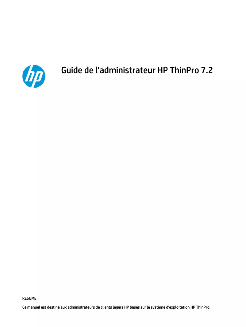 Page n°1 - Manuel utilisateur HP t628