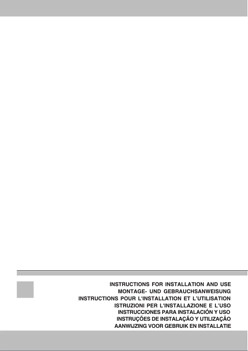 Page n°1 - Manuel utilisateur Rosieres RHP 975 IN