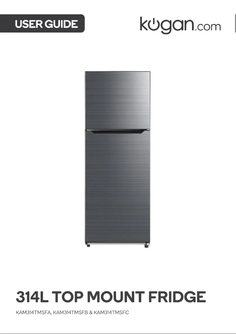 Image de la première page du manuel de l'appareil KAM314TMSFC