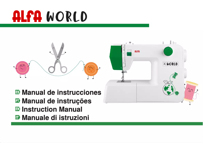 Page 1 de la notice Manuel utilisateur Alfa World