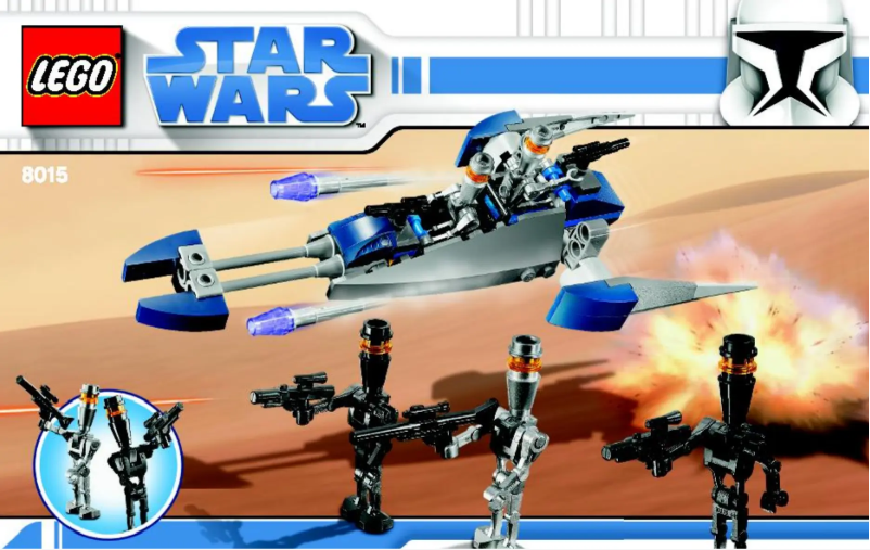 Page n°1 - Manuel utilisateur Lego Assassin Droids (TM) Battle Pack