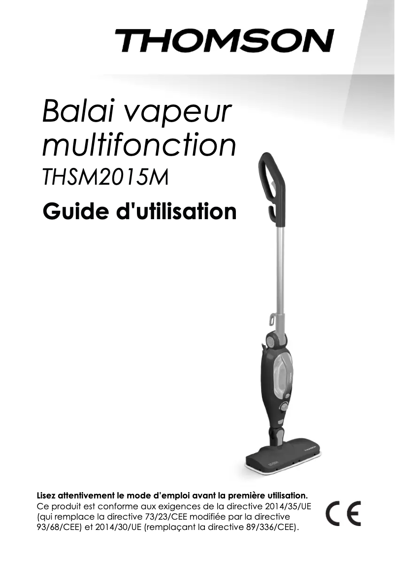 Image de la première page du manuel de l'appareil THSM2015M