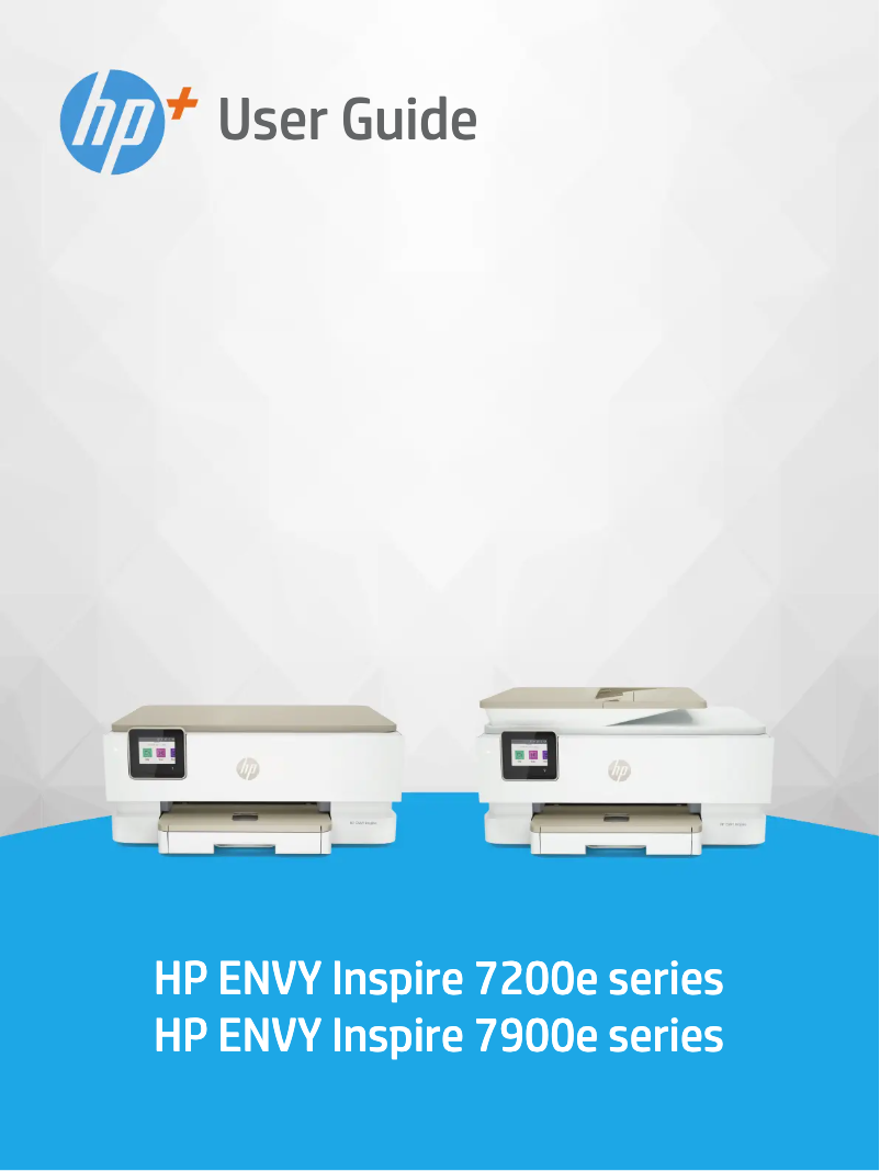 Page 1 de la notice Manuel utilisateur HP ENVY Inspire 7255e