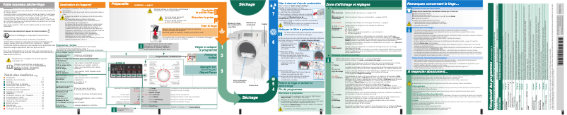 Image de la première page du manuel de l'appareil Maxx 4 WTW83272FG