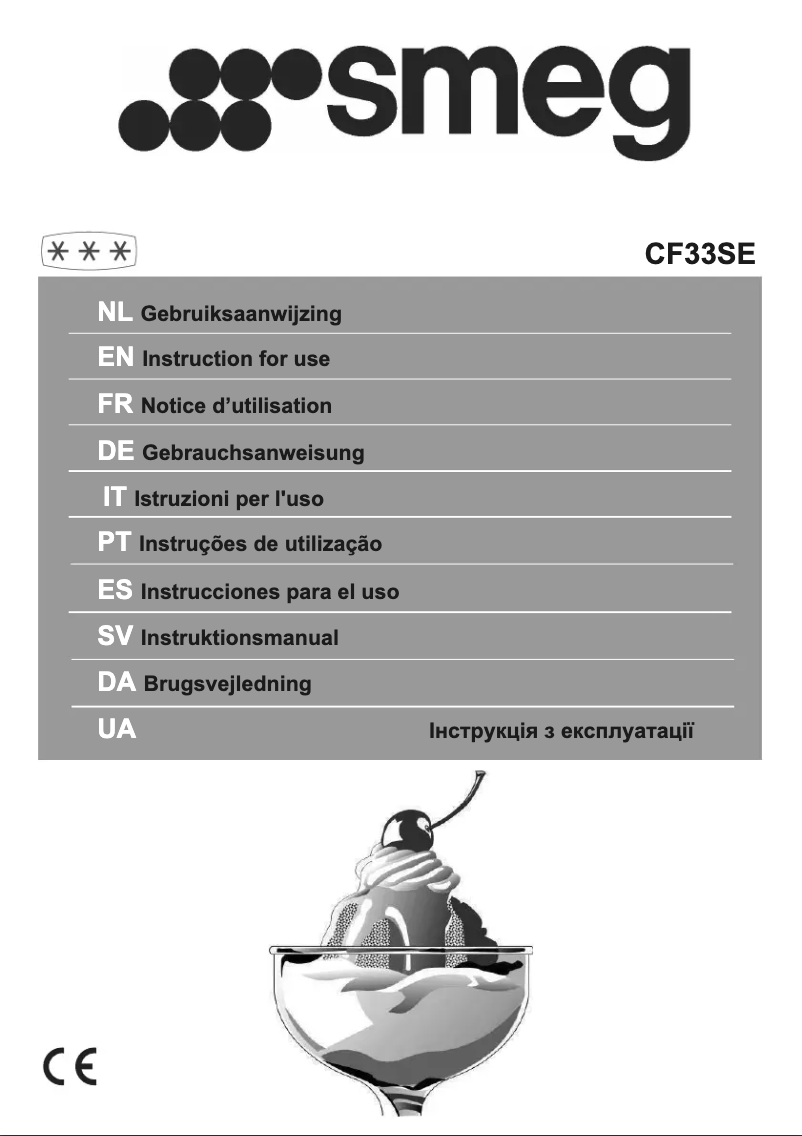 Image de la première page du manuel de l'appareil CF33SE