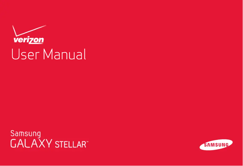 Page 1 de la notice Manuel utilisateur Samsung Galaxy Stellar