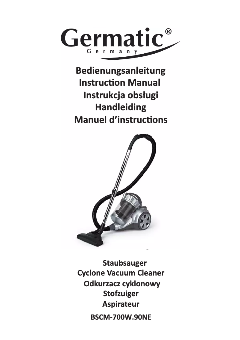 Page 1 de la notice Manuel utilisateur Germatic BSCM-700W.90NE