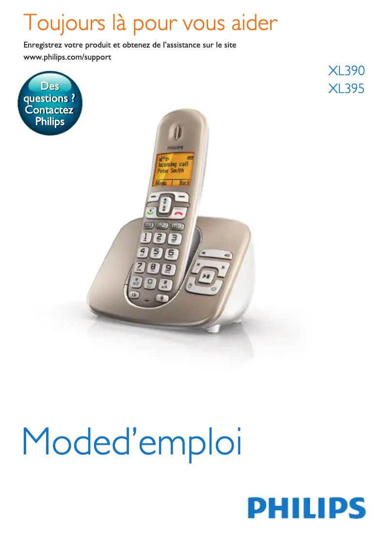 Imagen de la primera página del manual del dispositivo CD190