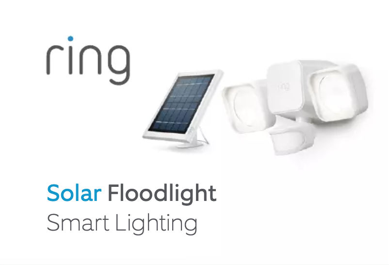 Page n°1 - Manuel utilisateur Ring Smart Lighting Floodlight Solar