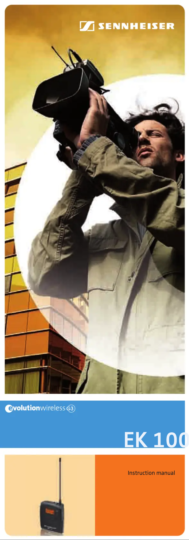 Página 1 del manual Manual de usuario Sennheiser EK 100 G3-G