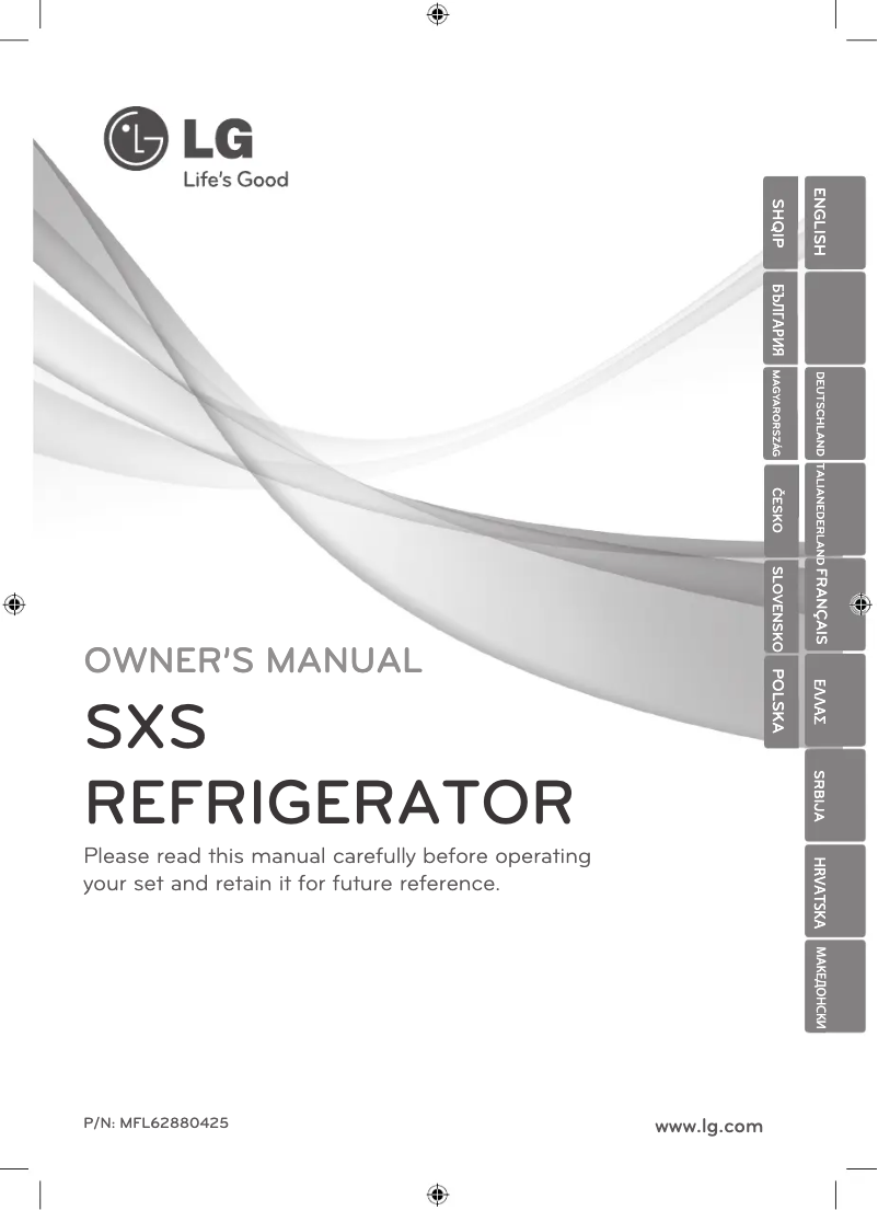Page 1 de la notice Manuel utilisateur LG GW-L207FLPA