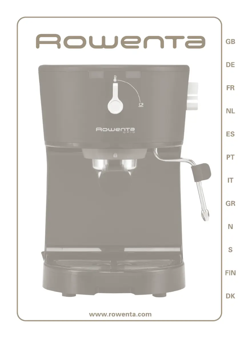 Page n°1 - Manuel utilisateur Rowenta ES 3200