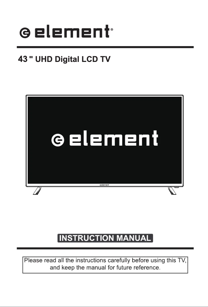 Page n°1 - Manuel utilisateur Element E4AA43N