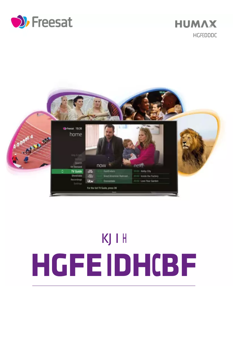 Page 1 de la notice Manuel utilisateur Humax HB-1000S (Freesat)