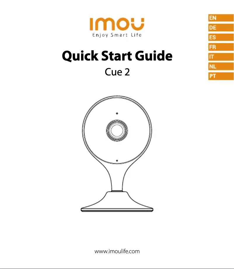 Page 1 de la notice Manuel utilisateur Imou Cue 2