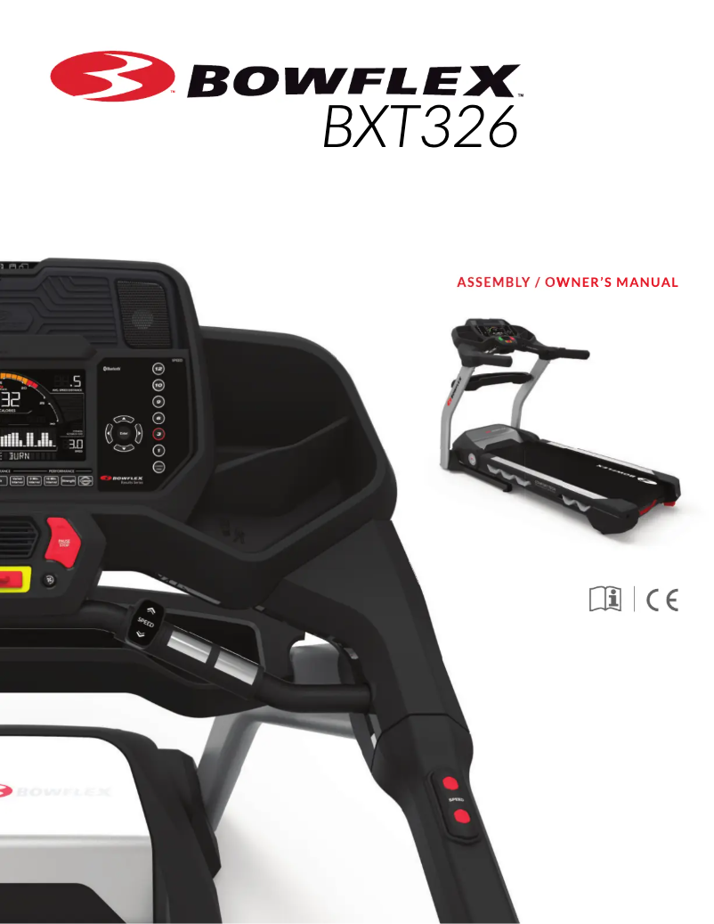 Página 1 del manual Manual de instrucciones Bowflex BXT326