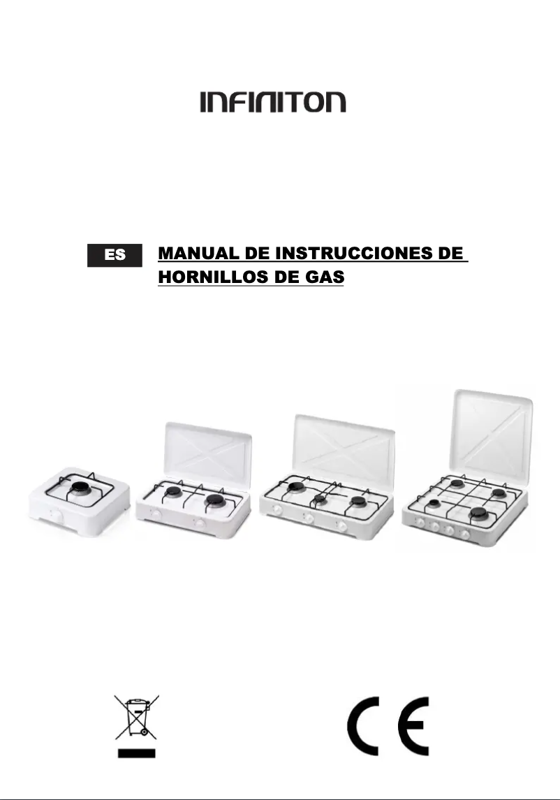 Page 1 de la notice Manuel utilisateur Infiniton GGP-1W