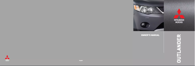 Image de la première page du manuel de l'appareil Outlander (2008)