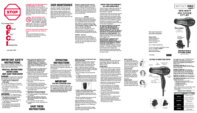 Image de la première page du manuel de l'appareil 490N