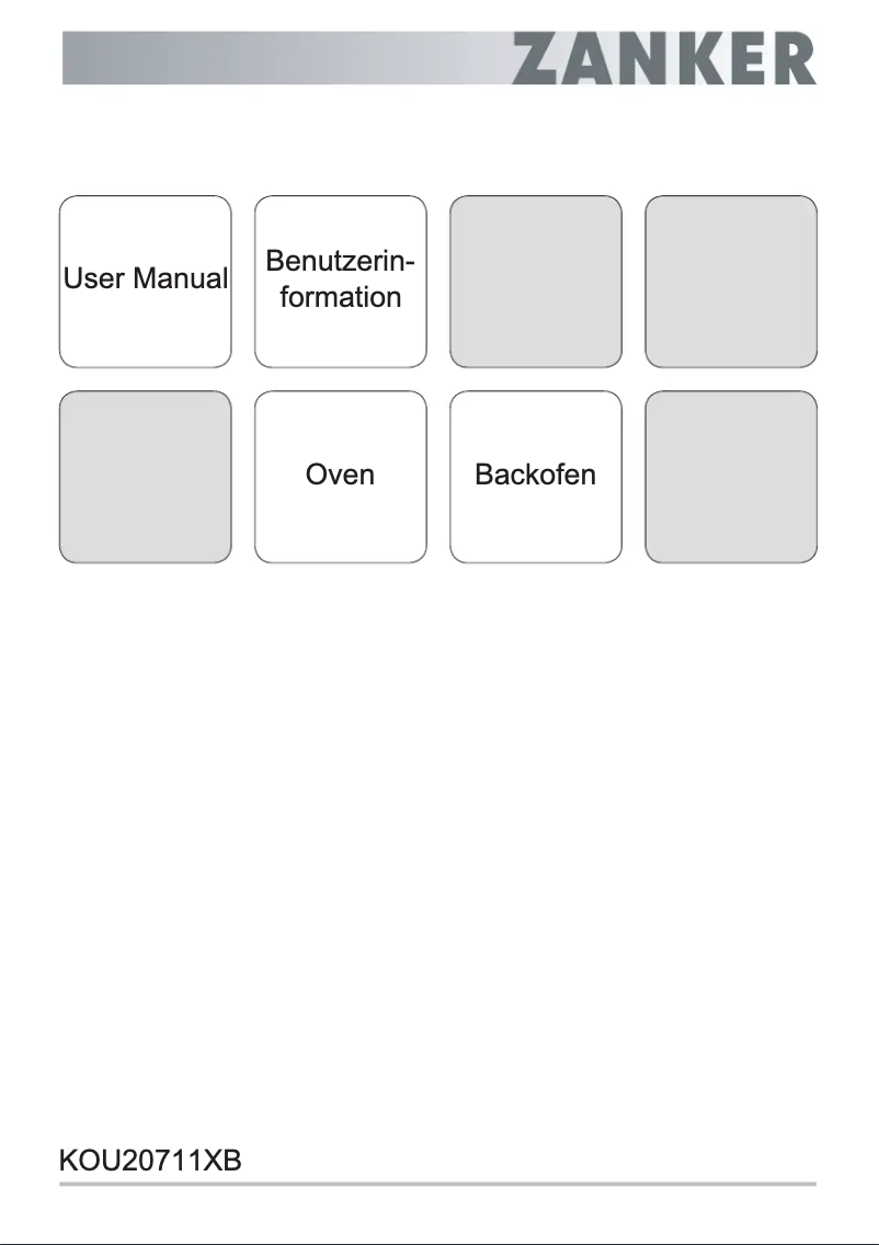 Image de la première page du manuel de l'appareil KOU20711XB