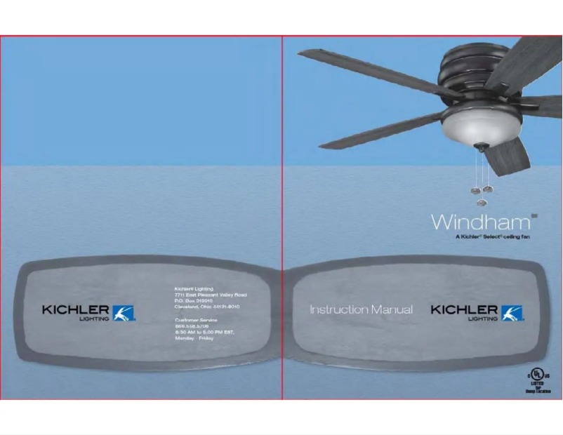 Image de la première page du manuel de l'appareil Windham