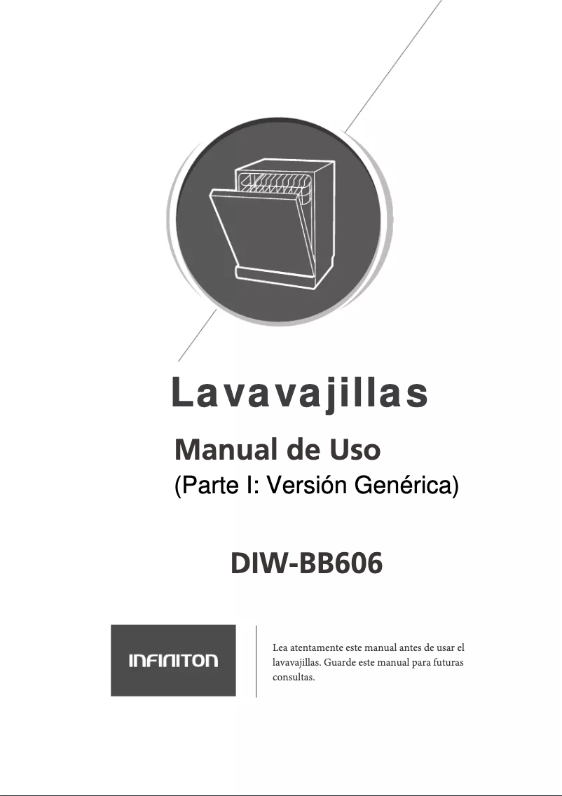 Page n°1 - Manuel utilisateur Infiniton DIW-BB606