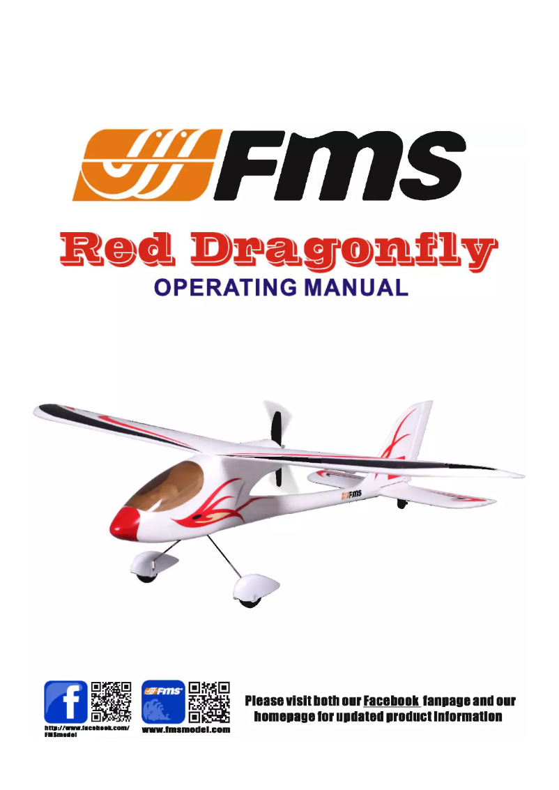Page 1 de la notice Manuel utilisateur FMS Dragonfly
