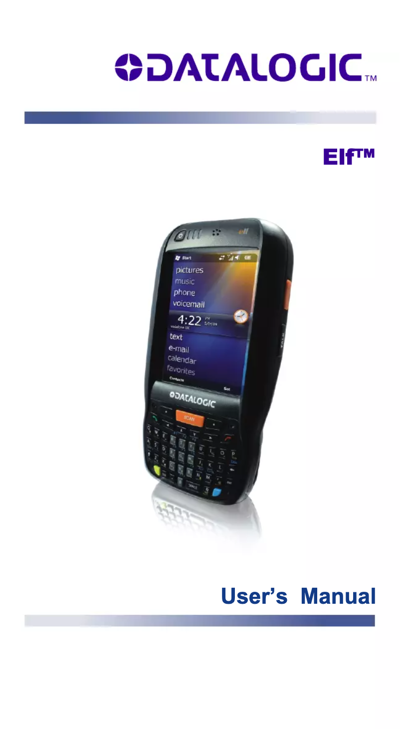 Image de la première page du manuel de l'appareil 94ACC1382