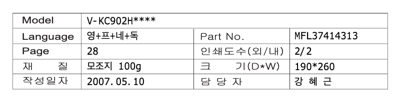 Página 1 del manual Manual de usuario LG V-KC902HTM