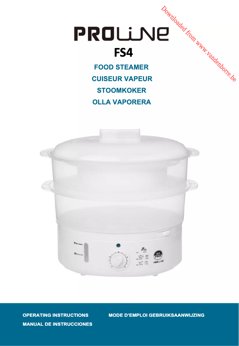 Image de la première page du manuel de l'appareil FS4