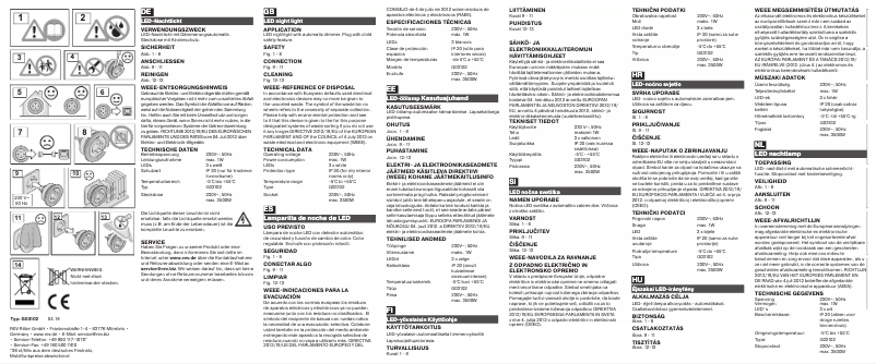 Image de la première page du manuel de l'appareil G03102