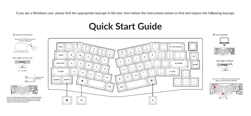 Image de la première page du manuel de l'appareil Q8 Max