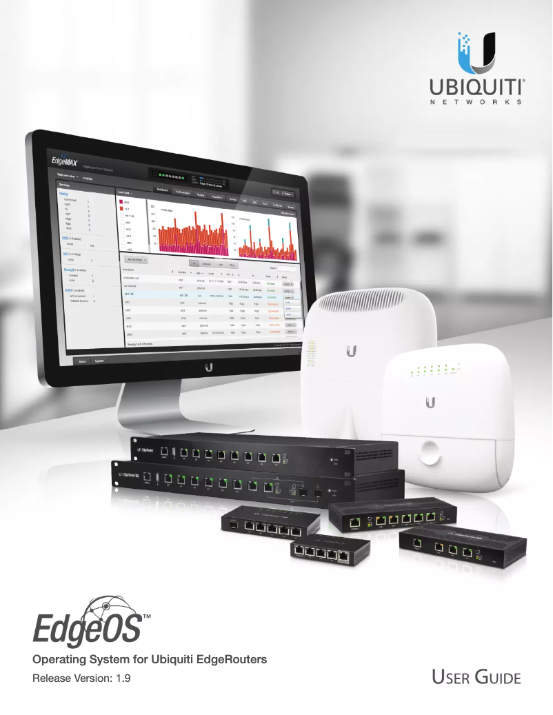Page 1 de la notice Manuel utilisateur Ubiquiti Networks EdgeRouter X