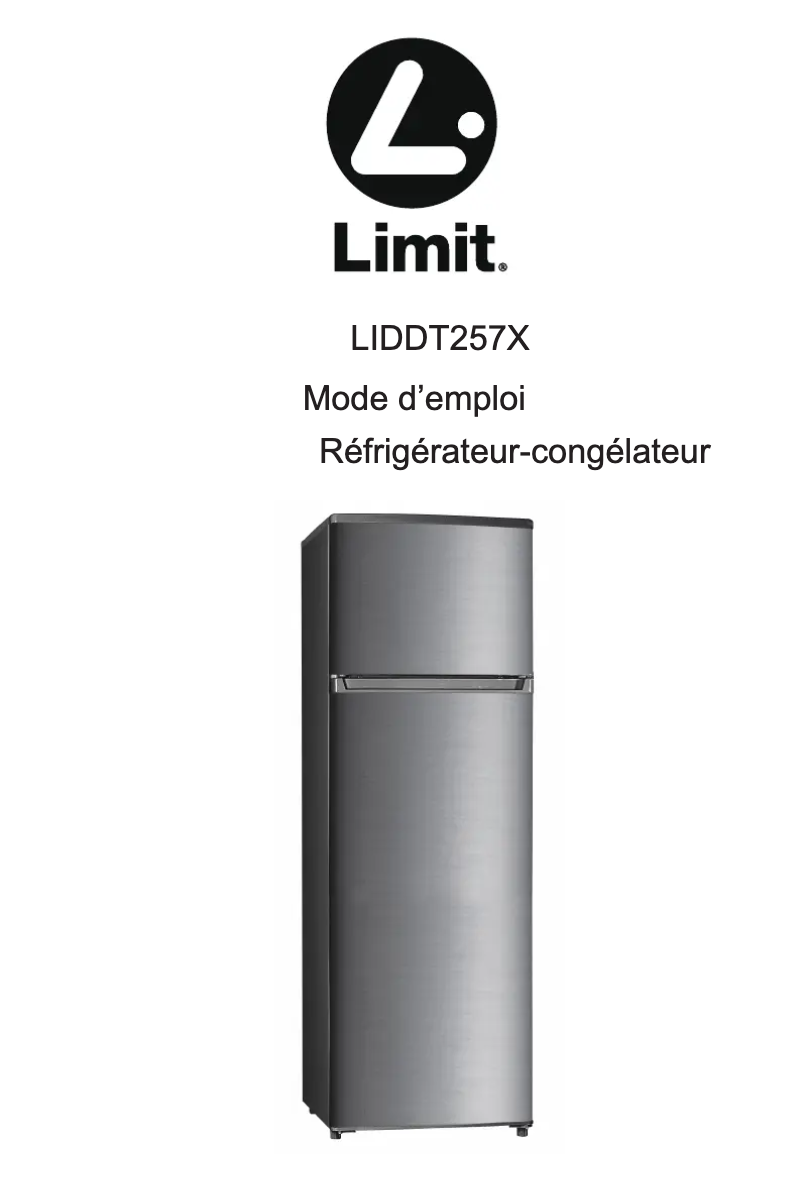 Página 1 del manual Manual de usuario Limit LIDDT257X